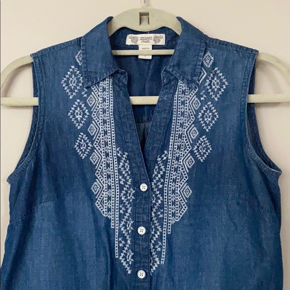 Tank button up - Picture 2 of 4